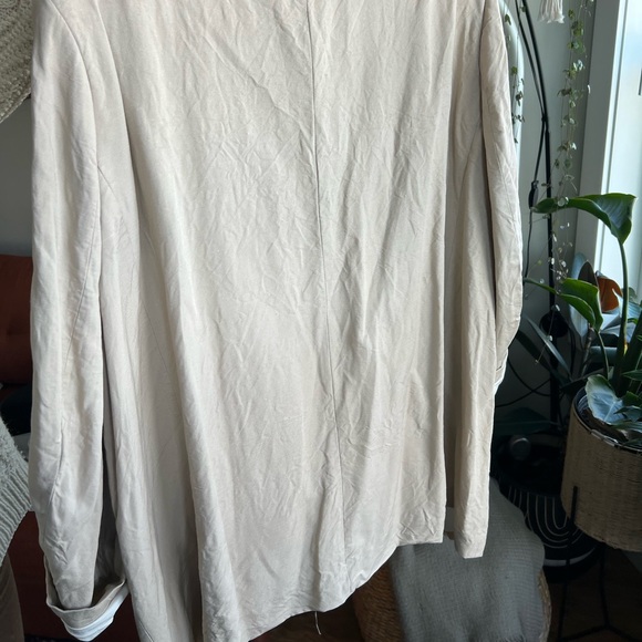 Linen blend oversized h&m blazer - Picture 4 of 4